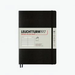 Leuchtturm 1917 Leuchtturm1917 - Notebook - Softcover - A5 - Black Notebooks