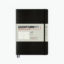Leuchtturm 1917 Leuchtturm1917 - Notebook - Softcover - A5 - Black Notebooks