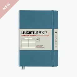 Leuchtturm 1917 Notebooks Leuchtturm1917 - Notebook - Softcover - A5 - Rising - Stone Blue