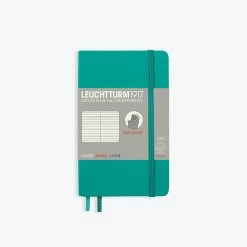 Leuchtturm 1917 Leuchtturm1917 - Notebook - Softcover - A6 - Emerald Notebooks