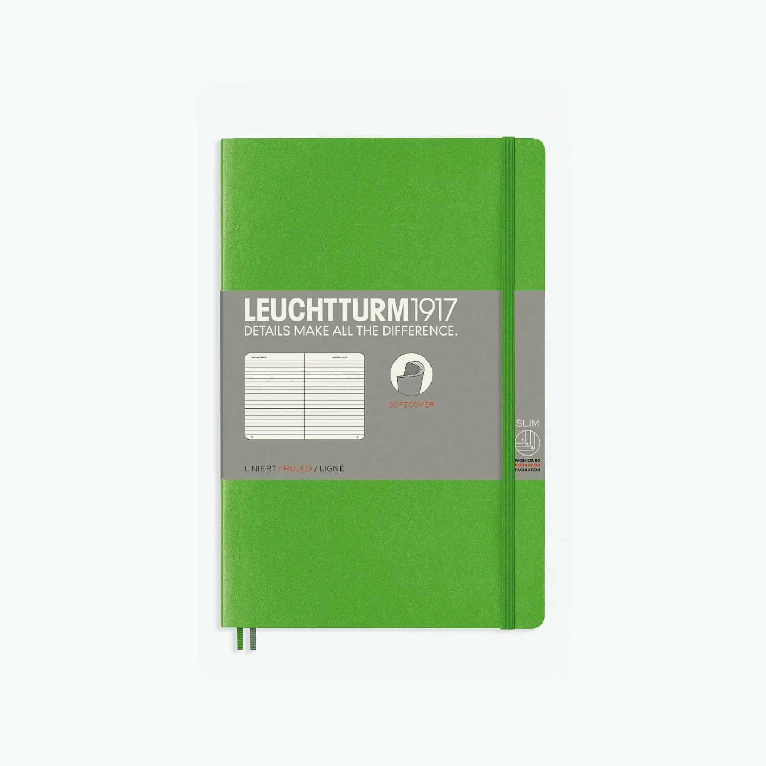 Hot Sale βοΈ Leuchtturm 1917 Leuchtturm1917 - Notebook - Softcover - B6+ - Fresh Green π 3 Leuchtturm 1917 Leuchtturm1917 - Notebook - Softcover - B6+ - Fresh Green