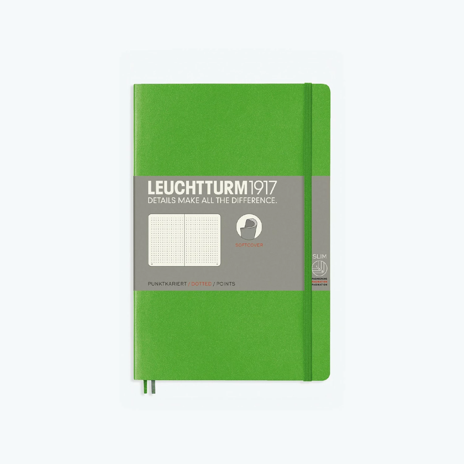 Hot Sale βοΈ Leuchtturm 1917 Leuchtturm1917 - Notebook - Softcover - B6+ - Fresh Green π 4 Leuchtturm 1917 Leuchtturm1917 - Notebook - Softcover - B6+ - Fresh Green