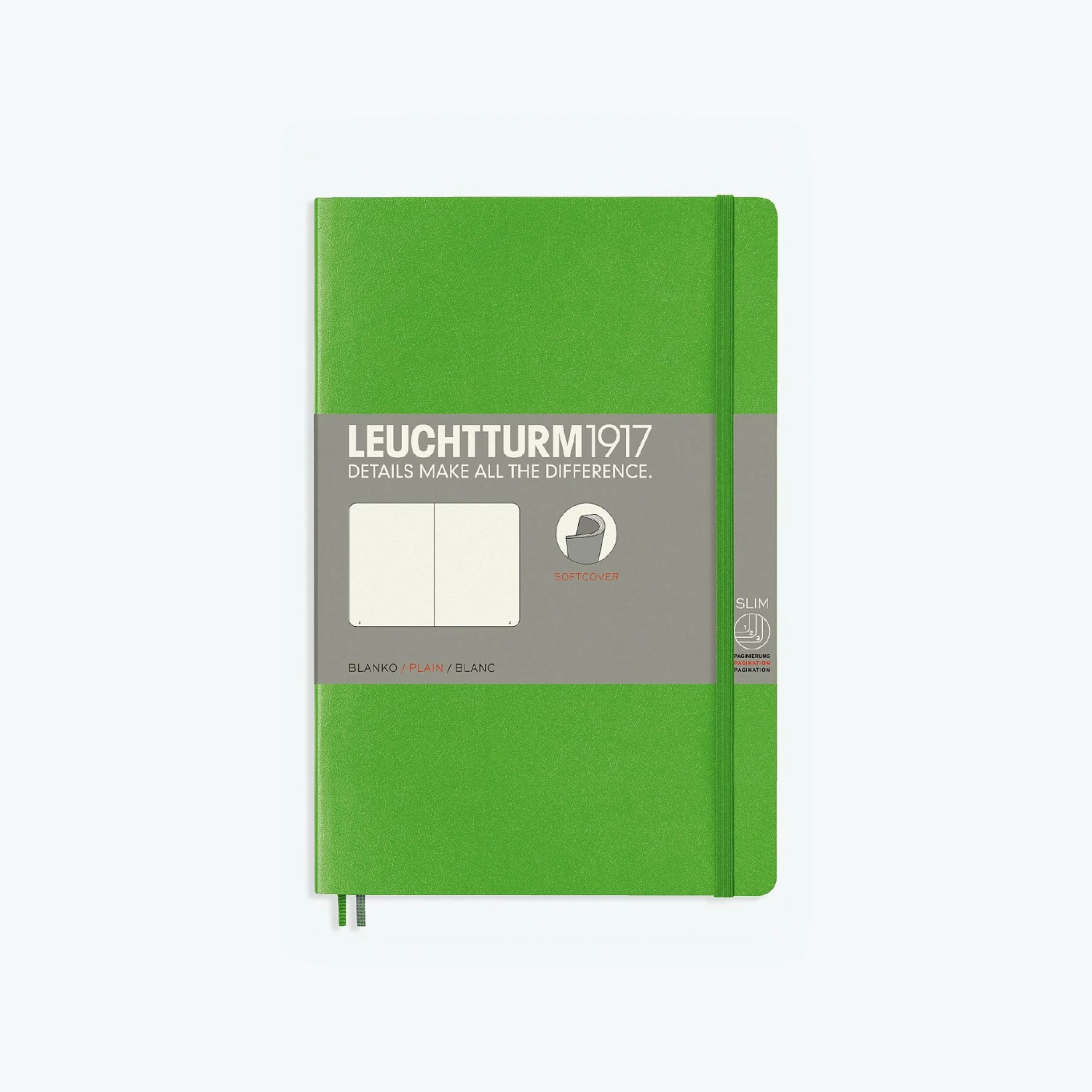 Hot Sale βοΈ Leuchtturm 1917 Leuchtturm1917 - Notebook - Softcover - B6+ - Fresh Green π 5 Leuchtturm 1917 Leuchtturm1917 - Notebook - Softcover - B6+ - Fresh Green