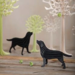 Bookbinders Design Shop 15 Lovi - Ornament - Labrador - 15cm - Black