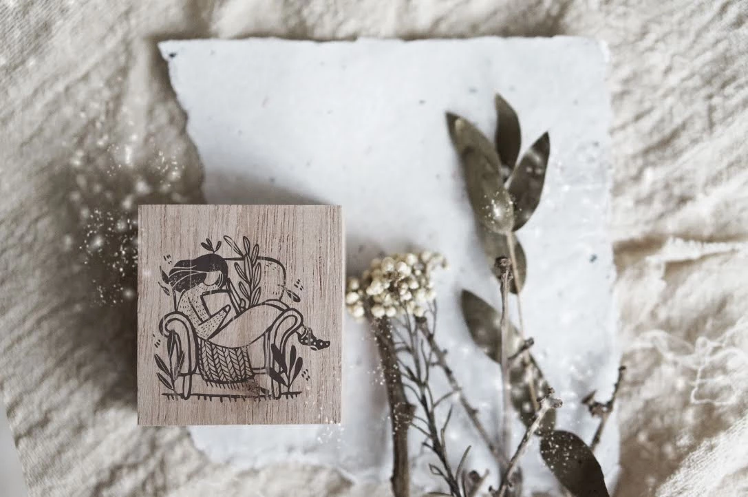 Flash Sale π Black Milk Project - Stamp - Monochrome Girls (Reading) π 3 Black Milk Project - Stamp - Monochrome Girls (Reading)