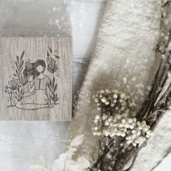 Black Milk Project - Stamp - Monochrome Girls (Tea Cup)