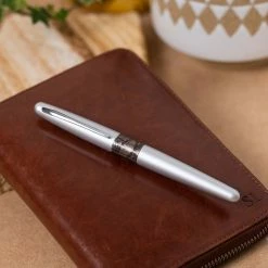 Pilot - Fountain Pen - Metropolitan (MR2) - Silver (Python) Fountain Pens