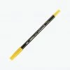 Outlet π― Journaling Pens Marvy Uchida - Brush Pen - Le Plume II - Yellow #5 β 2 Journaling Pens Marvy Uchida - Brush Pen - Le Plume II - Yellow #5