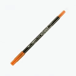 Marvy Uchida - Brush Pen - Le Plume II - Orange #7 Journaling Pens