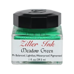 Ziller’s - Calligraphy Ink - Meadow Green Calligraphy Inks