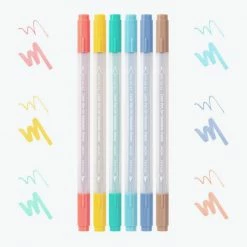 Midori - Brush Pen - Color Pens - Happy Set