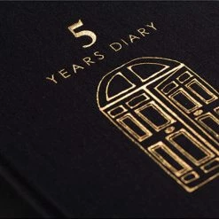 Midori - Daily Journal - 5 Years - Black
