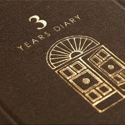 Journals Midori - Daily Journal - 3 Years - Brown