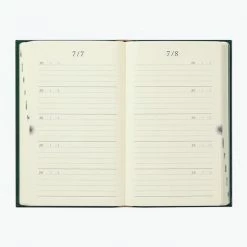 Midori - Daily Journal - 5 Years - Recycled Leather Green (Limited Edition) New Arrivals