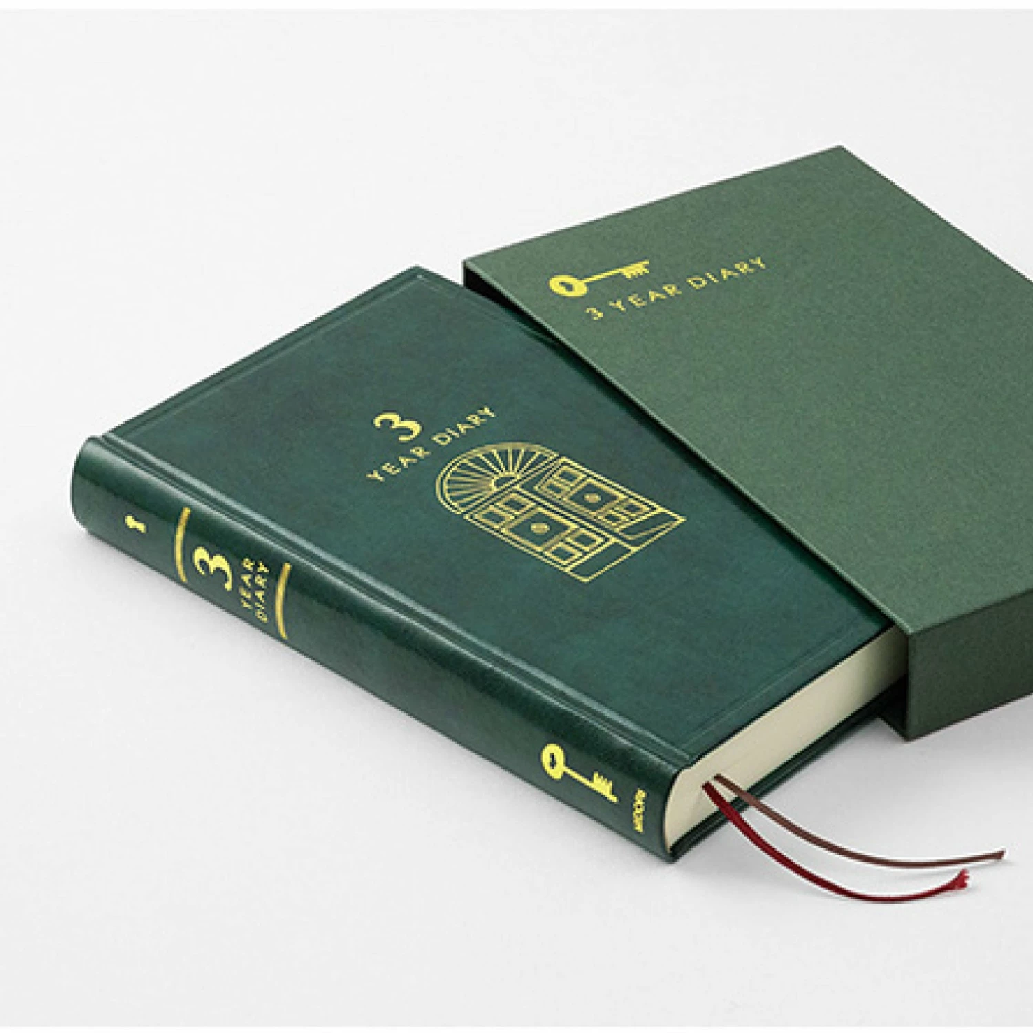 Budget π Midori - Daily Journal - 3 Years - Recycled Leather Green (Limited Edition) β€οΈ 4 Midori - Daily Journal - 3 Years - Recycled Leather Green (Limited Edition)