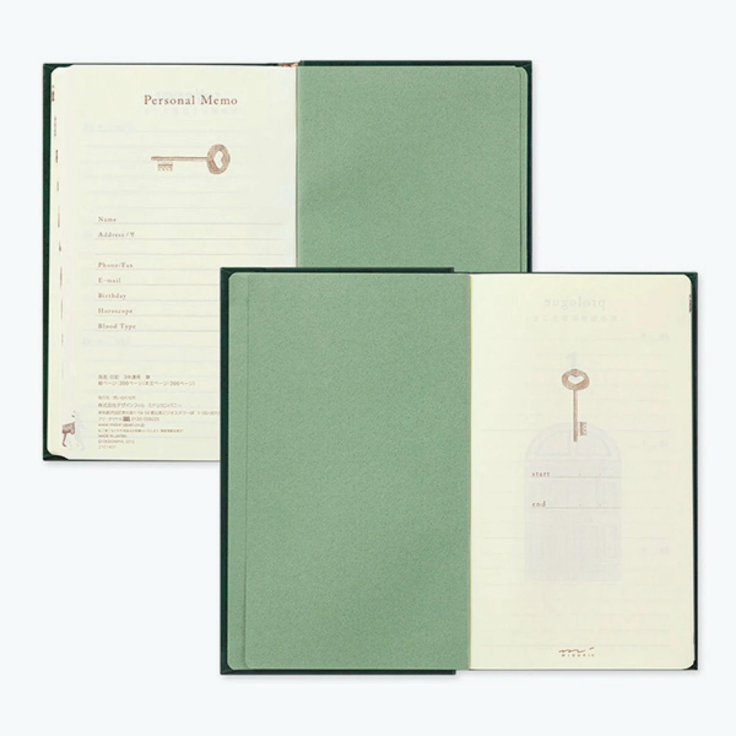 Budget π Midori - Daily Journal - 3 Years - Recycled Leather Green (Limited Edition) β€οΈ 7 Midori - Daily Journal - 3 Years - Recycled Leather Green (Limited Edition)
