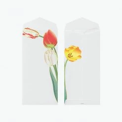 New Arrivals Midori - Letter Set - Kami - Tulips