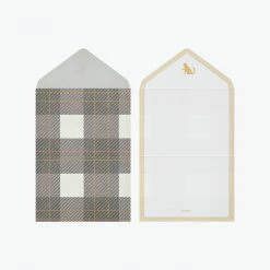 Midori JP Midori - Letter Set - Mini - Plaid Letter Sets