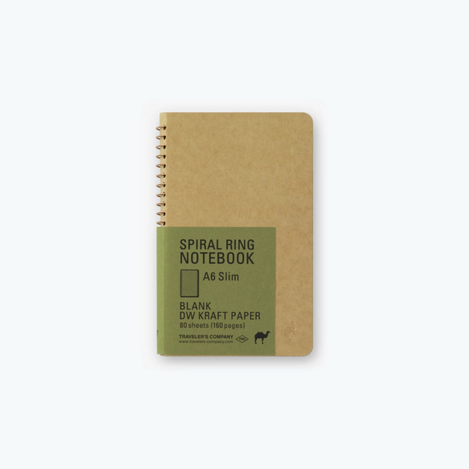 Brand new βοΈ Midori - Notebook - Spiral Ring - A6 Slim - DW Kraft Paper π 3 Midori - Notebook - Spiral Ring - A6 Slim - DW Kraft Paper