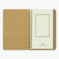 Midori - Notebook - Spiral Ring - A6 Slim - Paper Pocket Notebooks