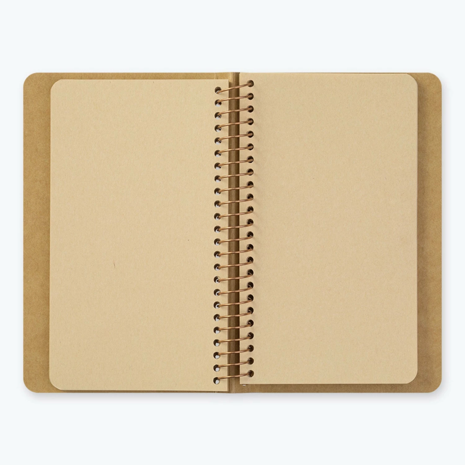 Brand new βοΈ Midori - Notebook - Spiral Ring - A6 Slim - DW Kraft Paper π 5 Midori - Notebook - Spiral Ring - A6 Slim - DW Kraft Paper