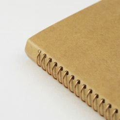 Brand new βοΈ Midori - Notebook - Spiral Ring - A6 Slim - DW Kraft Paper π 12 Midori - Notebook - Spiral Ring - A6 Slim - DW Kraft Paper
