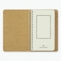 Notebooks Midori - Notebook - Spiral Ring - A6 Slim - MD Paper White
