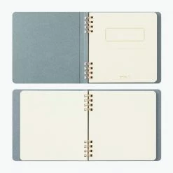 Midori - Notebook - Stamp Series - Blue Notebooks