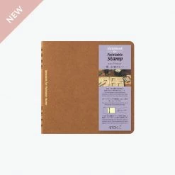 Midori - Notebook - Stamp Series - Brown Notebooks