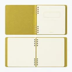 Midori - Notebook - Stamp Series - Yellow