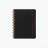 Notebooks Midori - Notebook - Wire-O - B6 - Black