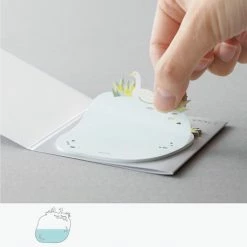 Midori - Notepad - Sticky Notes - Die-Cut - Swans New Arrivals