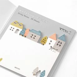 New Arrivals Midori - Notepad - Sticky Notes - Die-Cut - Town