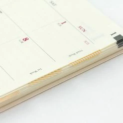 Midori JP Midori - Planner Sticker - Index Labels - Pattern - Gold Planner Stickers