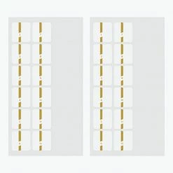 Midori JP Planner Stickers Midori - Planner Sticker - Index Labels - Numbers - Gold