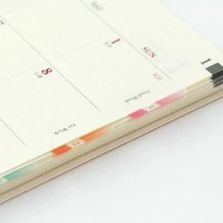 Midori JP Midori - Planner Sticker - Index Labels - Pattern - Colour