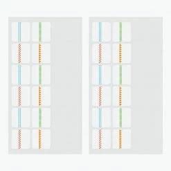 Midori JP Planner Stickers Midori - Planner Sticker - Index Labels - Numbers - Colour