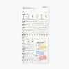 Midori JP Midori - Planner Sticker - Seal Collection - Border Colour Planner Stickers