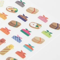 Midori JP Midori - Planner Sticker - Seal Collection - Lunch Planner Stickers