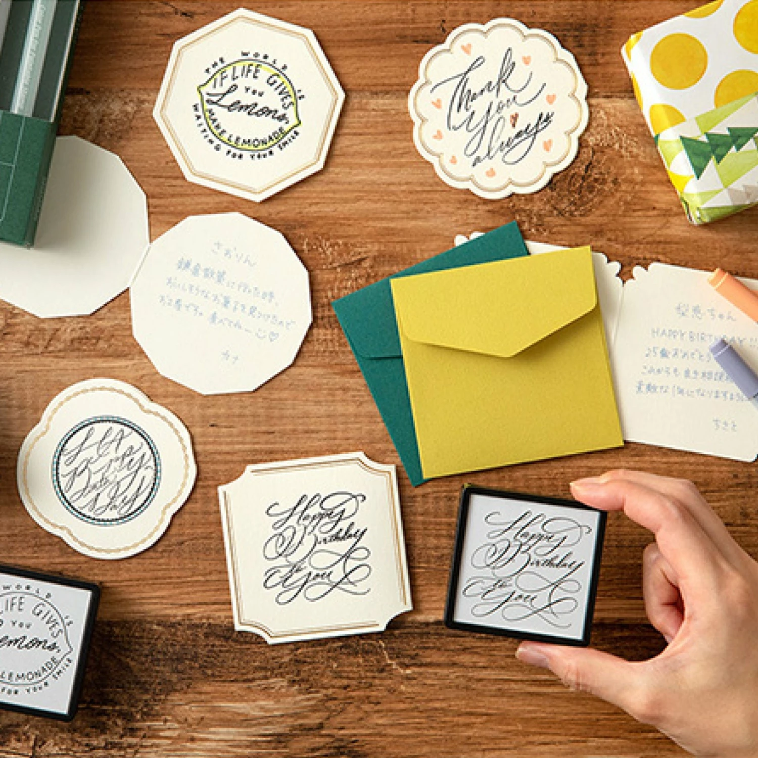 Cheap π€© New Arrivals Midori - Stamp Kit - Self-Inking - π Birthday (Limited Edition) π 6 New Arrivals Midori - Stamp Kit - Self-Inking - Birthday (Limited Edition)