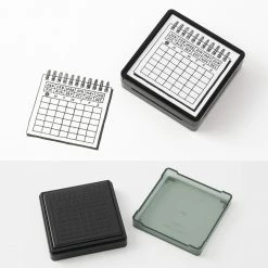 Midori - Stamp - Self-Inking - Calendar Planner Stamps