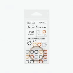 Midori JP Planner Stickers Midori - Sticker Seal - Date Collection - Cat