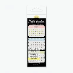 Midori JP Planner Stickers Midori - Sticker Seal - Habit Tracker - Shapes