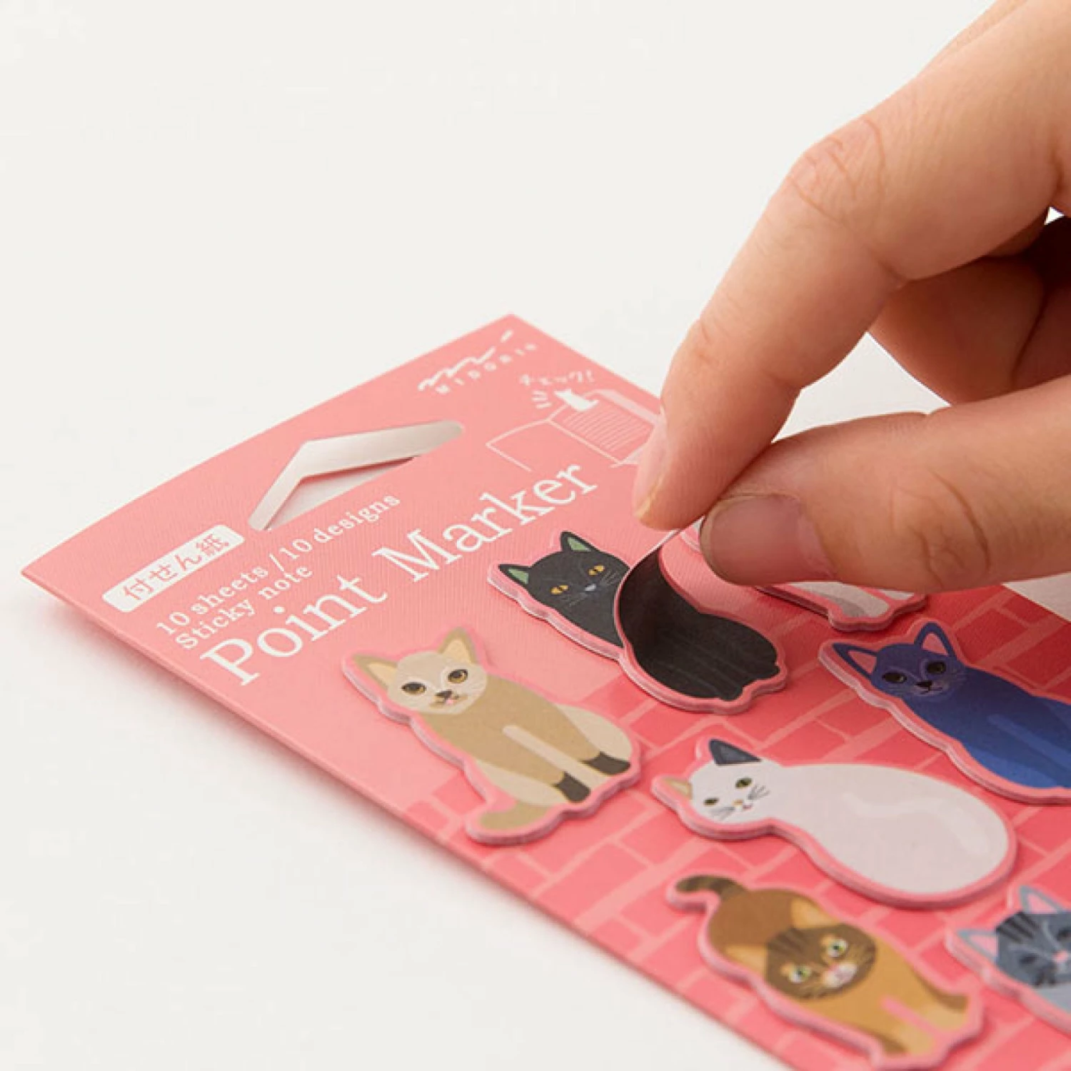 Outlet π Midori - Sticker Seal - Point Marker - Cat Planner Stickers β 4 Midori - Sticker Seal - Point Marker - Cat Planner Stickers
