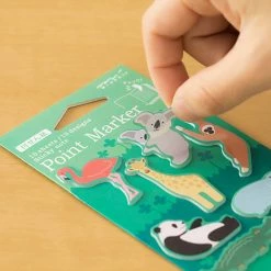 Midori - Sticker Seal - Point Marker - Zoo