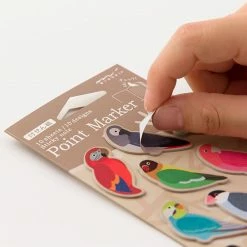 Midori - Sticker Seal - Point Marker - Bird