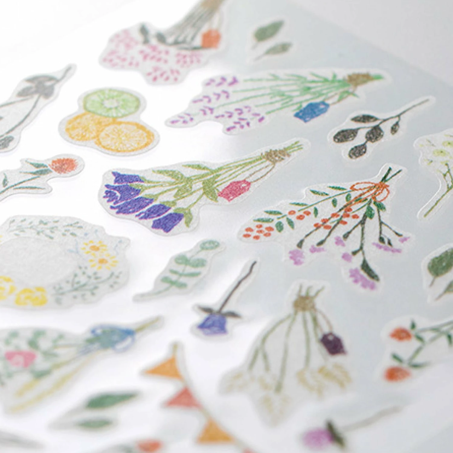 Outlet 👍 Midori JP Midori - Sticker Seal - Sticker Marché - Dried Flowers 🧨 5 Midori JP Midori - Sticker Seal - Sticker Marché - Dried Flowers