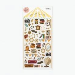 Midori JP Midori - Sticker Seal - Sticker MarcheΜ - Antiques Planner Stickers