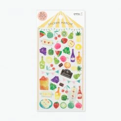 Midori JP Planner Stickers Midori - Sticker Seal - Sticker MarcheΜ - Fruit