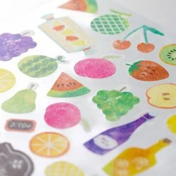 Midori JP Planner Stickers Midori - Sticker Seal - Sticker Marché - Fruit